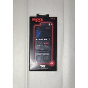 Stranger Things Walkie Talkie iPhone Case iPhone 17 Code Red Netflix New